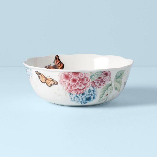 Hydrangea Garden Large Serving Bowl