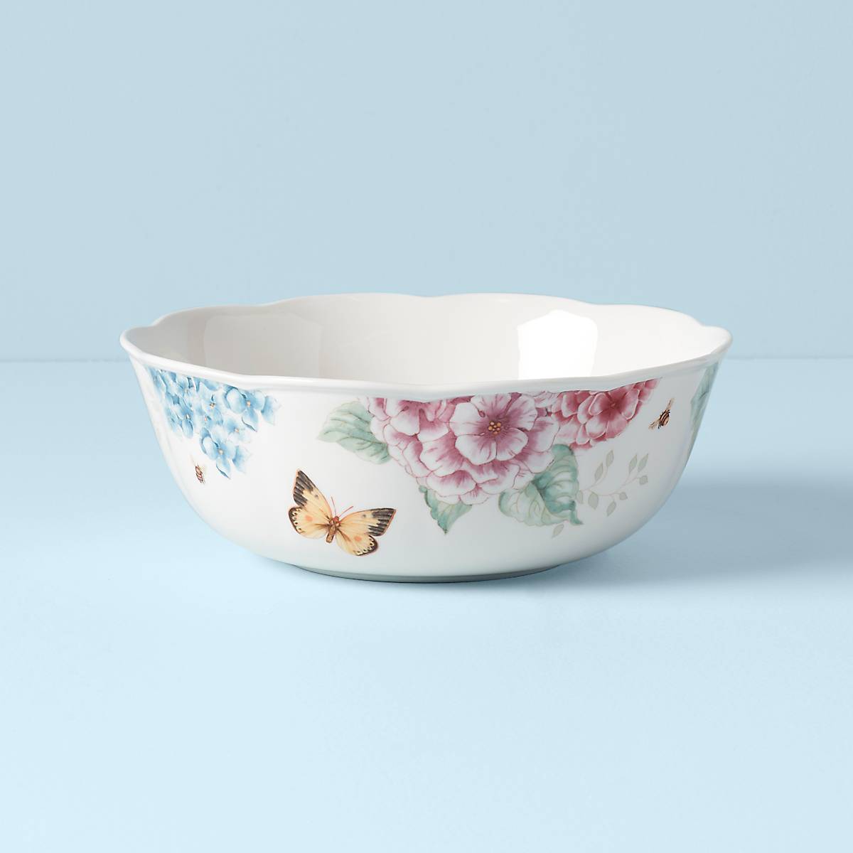 Hydrangea Garden Large Serving Bowl - Image 2