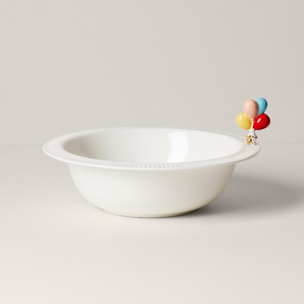 Serving Bowl with Balloon Accent