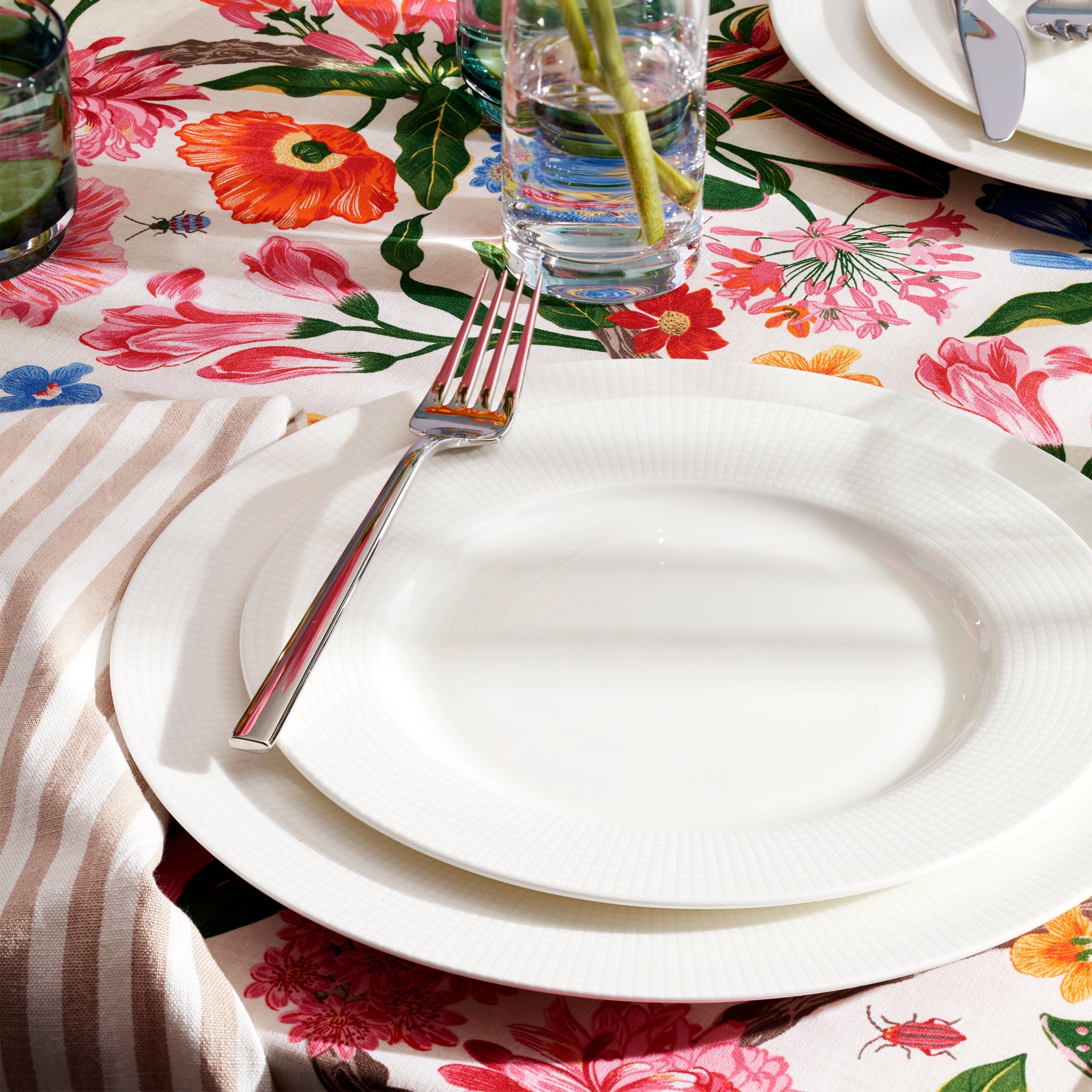 Blue Pattern Dessert Decorative Plates, Set of 4 - Image 6