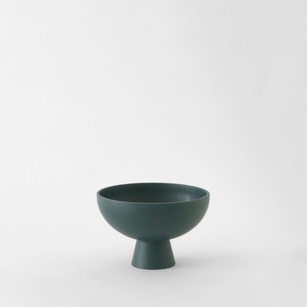 Small Green Gables Footed Snack Bowl