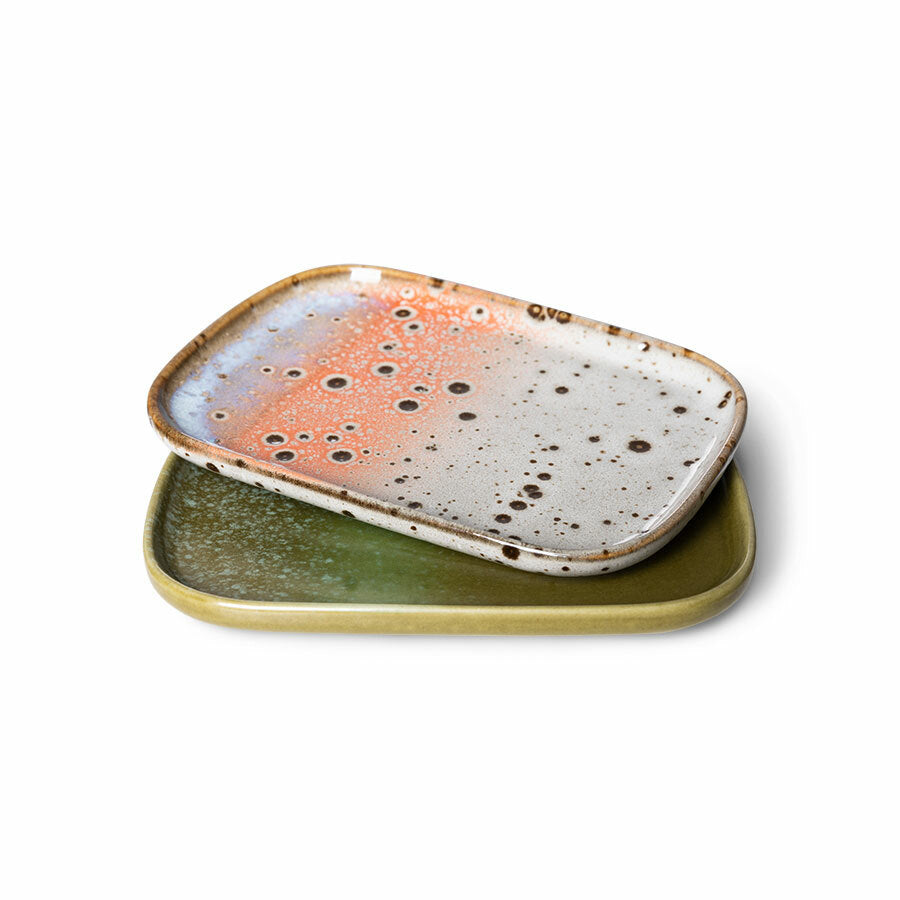 Small Rectangular Trays - Set of 2