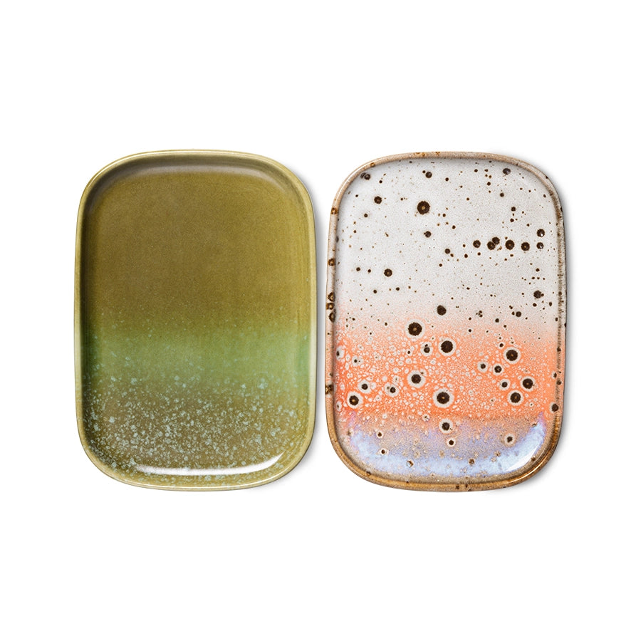 Small Rectangular Trays - Set of 2 - Image 2