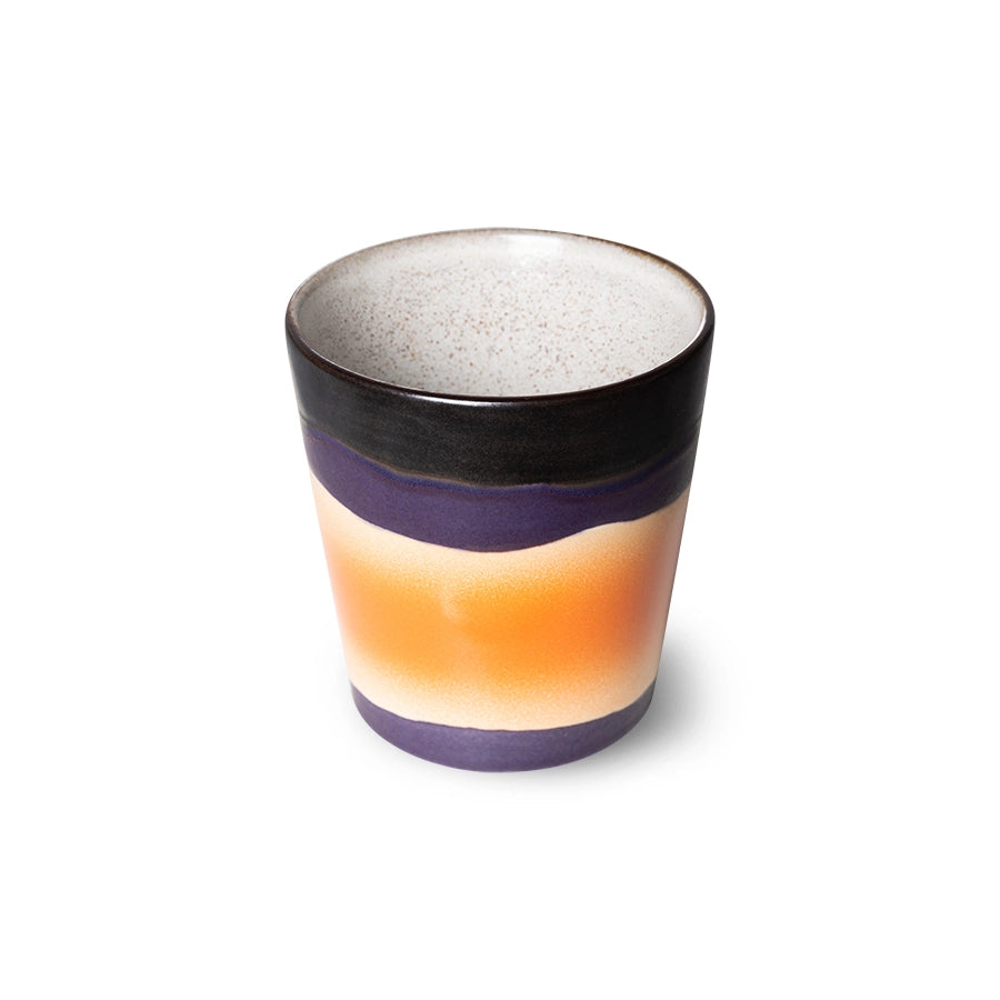 Small Swirl Glaze Coffee Cup - Image 2