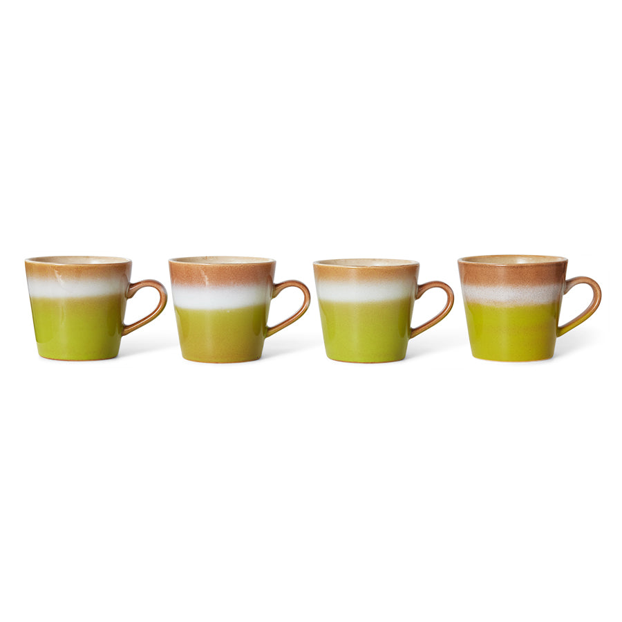 Stoneware Cappuccino Mug with Handle - Image 3