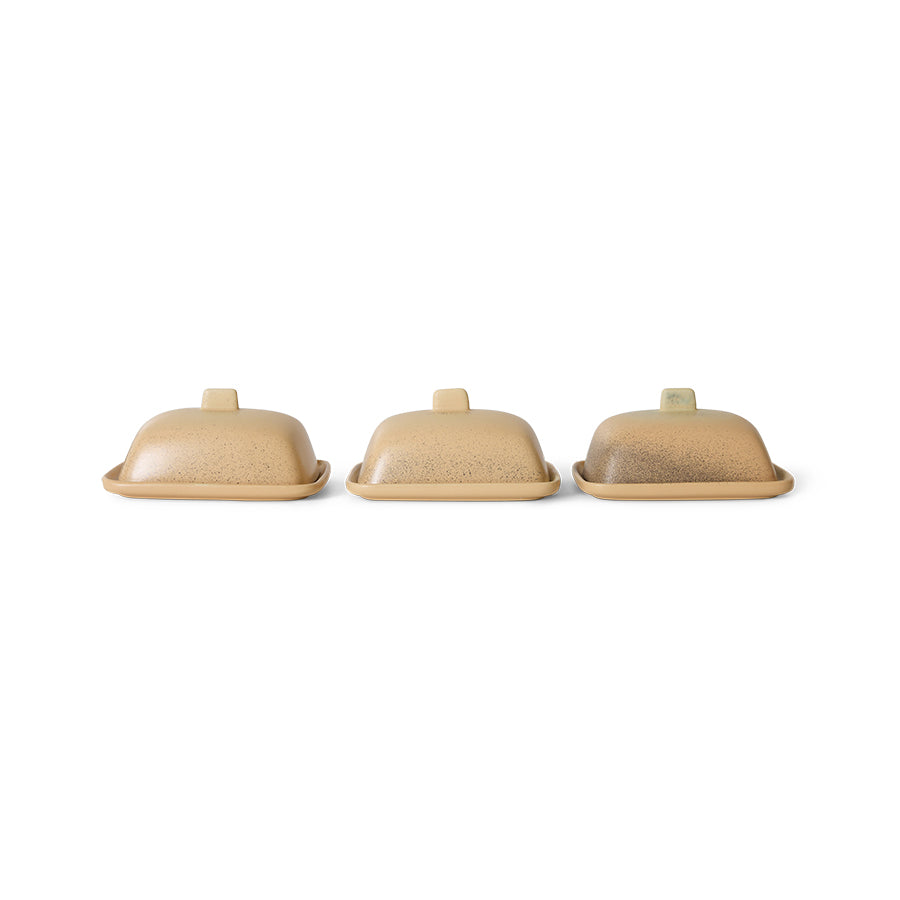 Stoneware Butter Dish with Lid - Image 4